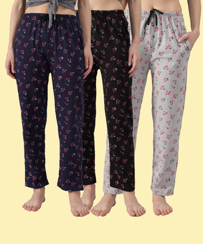 anixa Pack of 3 Women Pyjama-picture-7
