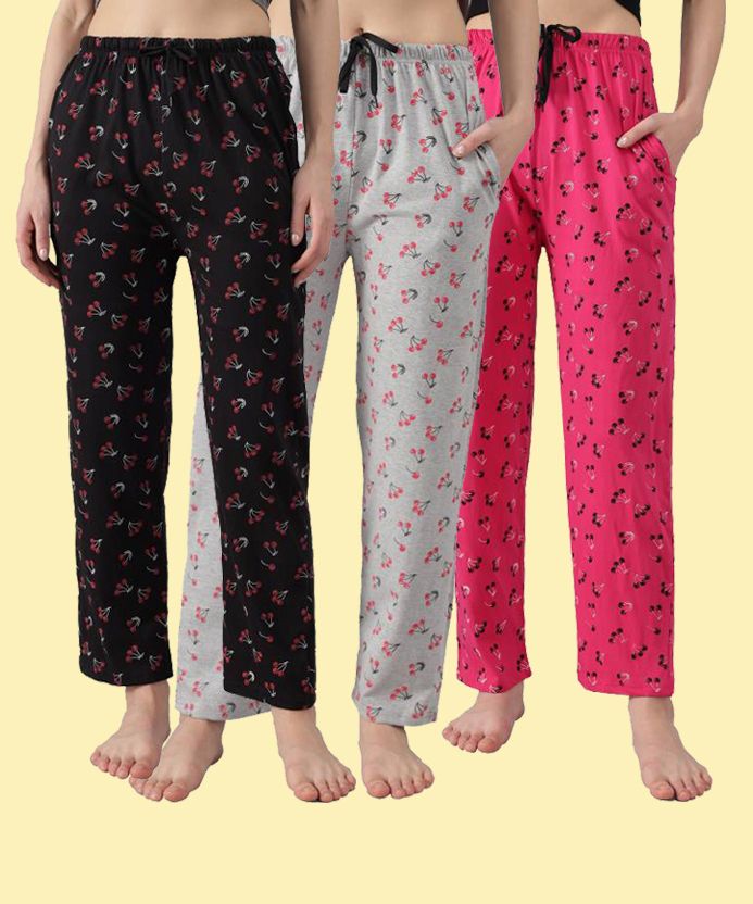 fit n fame Pack of 3 Women Pyjama-picture-16