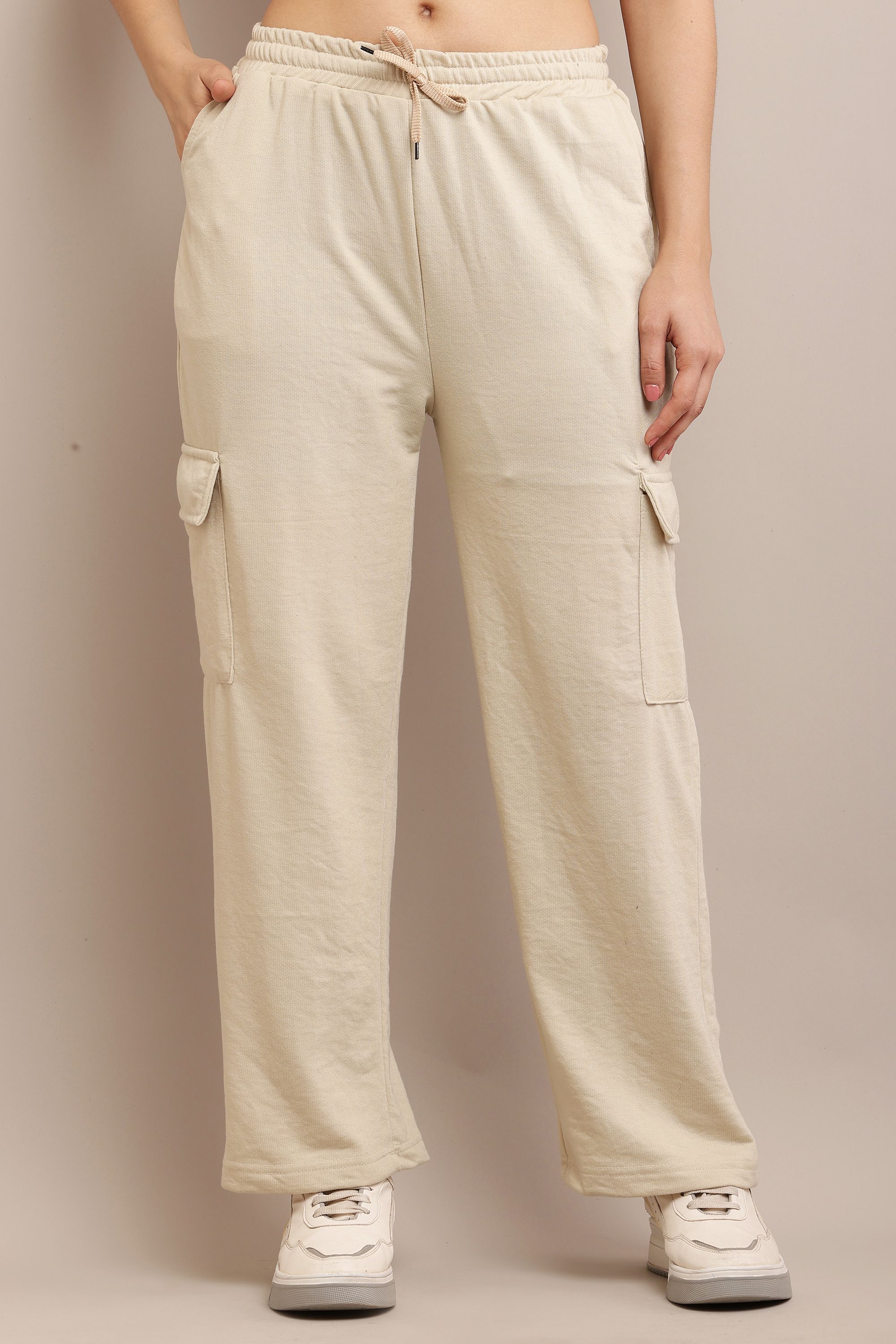 Joggers for Women & Girls Elastic Bottom| Relaxed Fit, Ankle Length, Regular fit Women Pyjama-image-1