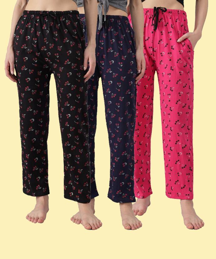 fit n fame Pack of 3 Women Pyjama-picture-35