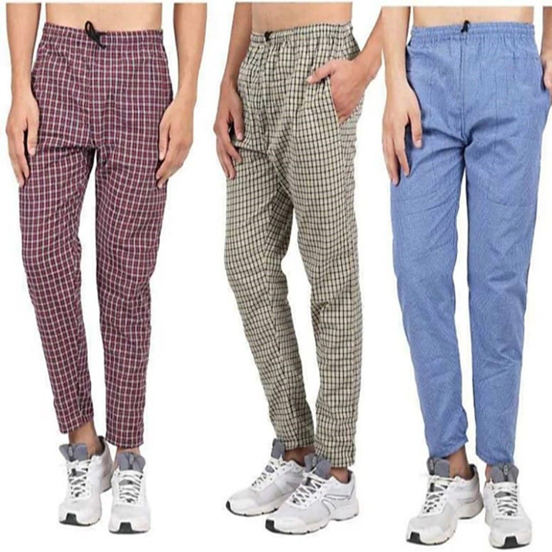 Pack of 3 Men's Pyjamas Men Pyjama-image-6