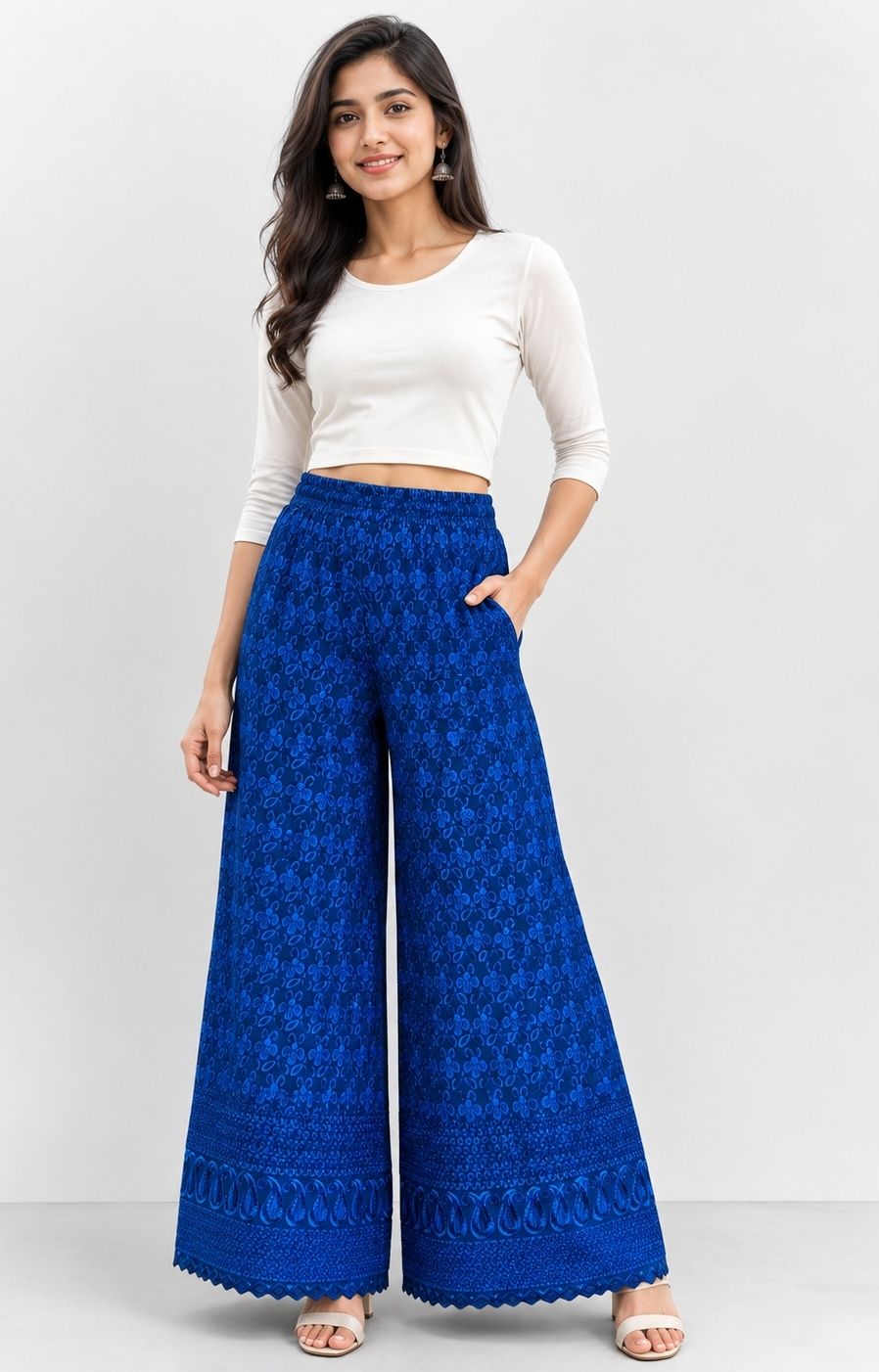 jhilik textile Plazoo Women Pyjama-picture-45