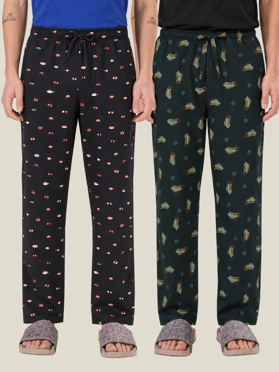 boxy crew Pack of 2 Men Pyjama-picture-20