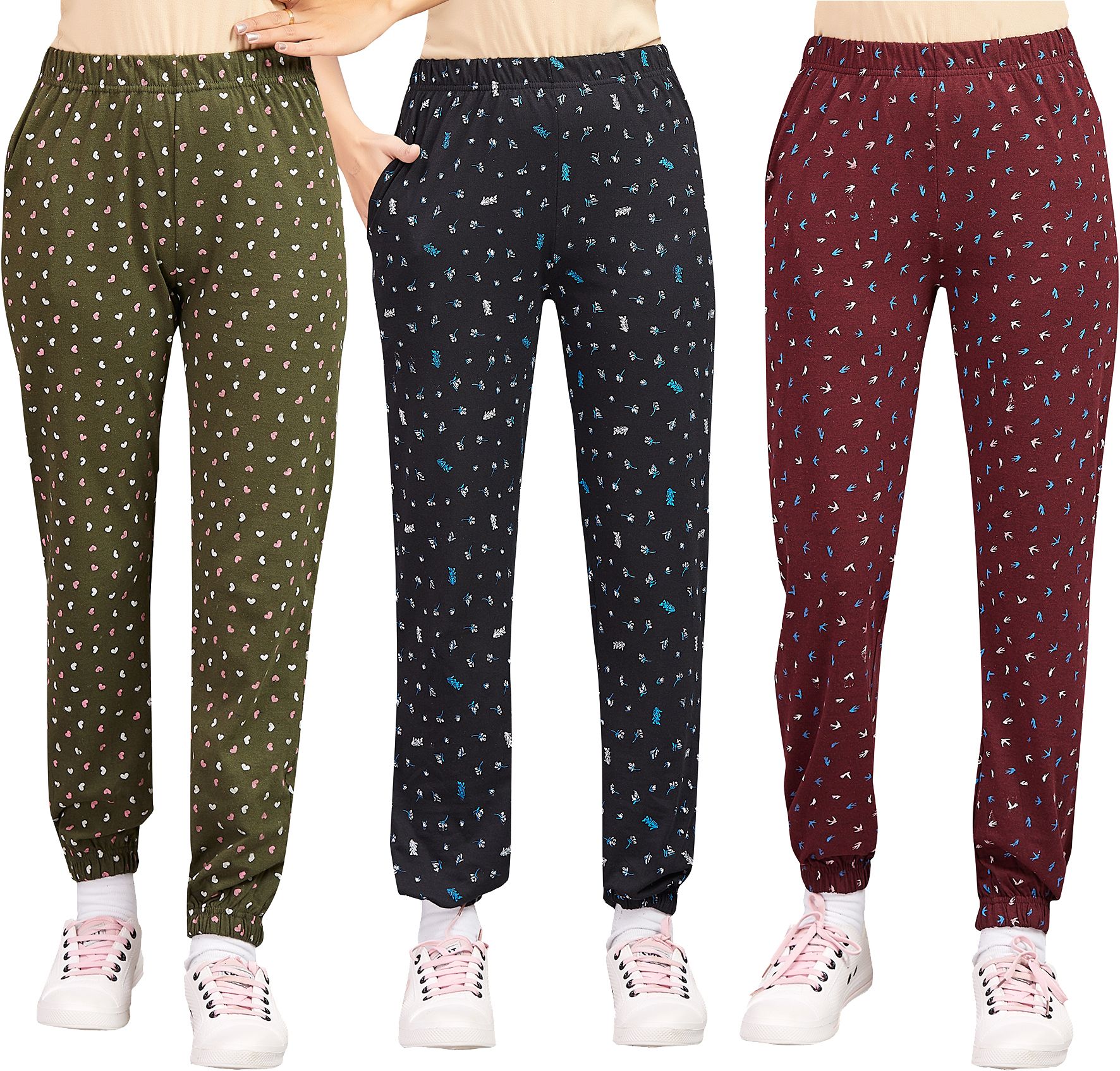 Pack of 3 Jogger Women Pyjama