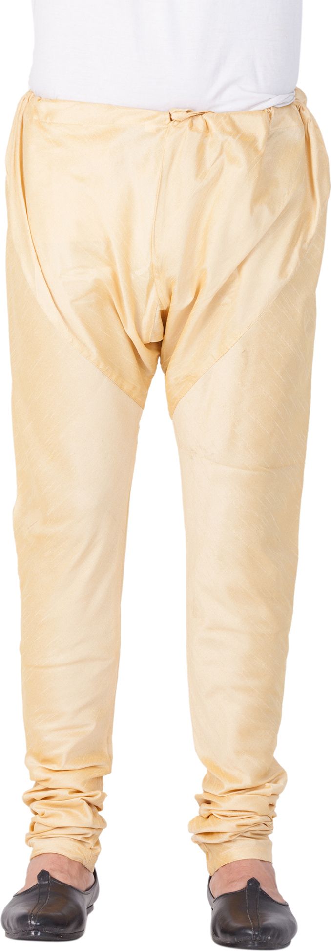 vm Vastramay Men's Gold Silk Blend Pyjama Men Pyjama-picture-35