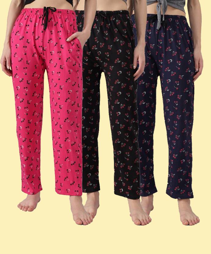 fit n fame Pack of 3 Women Pyjama-picture-17