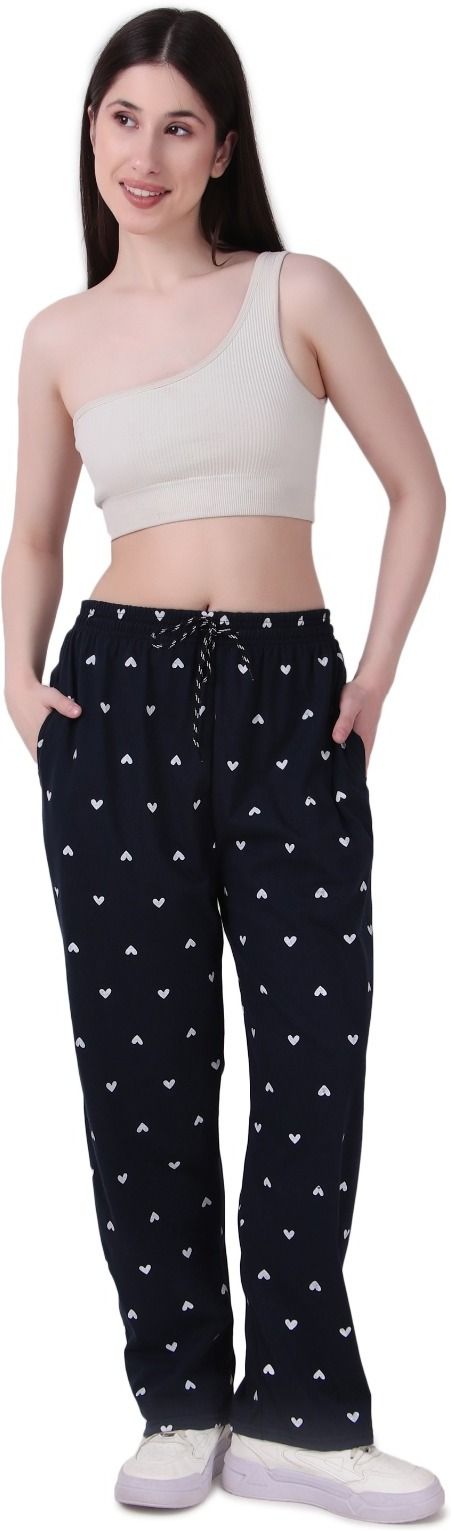 Women Cotton Casual Style Pyjamas,Sleeper Maroon and BabyPink combo Women Pyjama-image-41