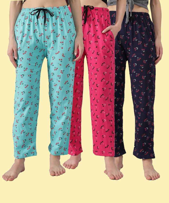anixa Pack of 3 Women Pyjama-picture-11
