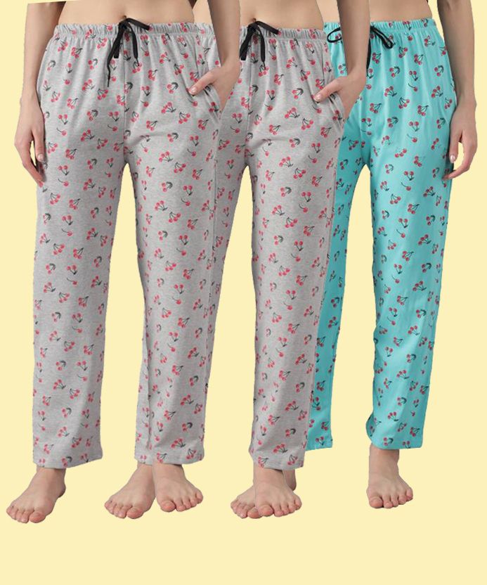 anixa Pack of 3 Women Pyjama-picture-46