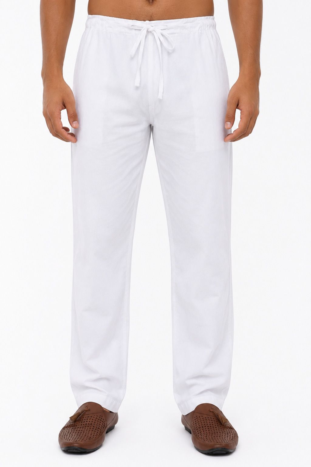 shramdaan SD-PJ-WHT-S-001 Men Pyjama-picture-26