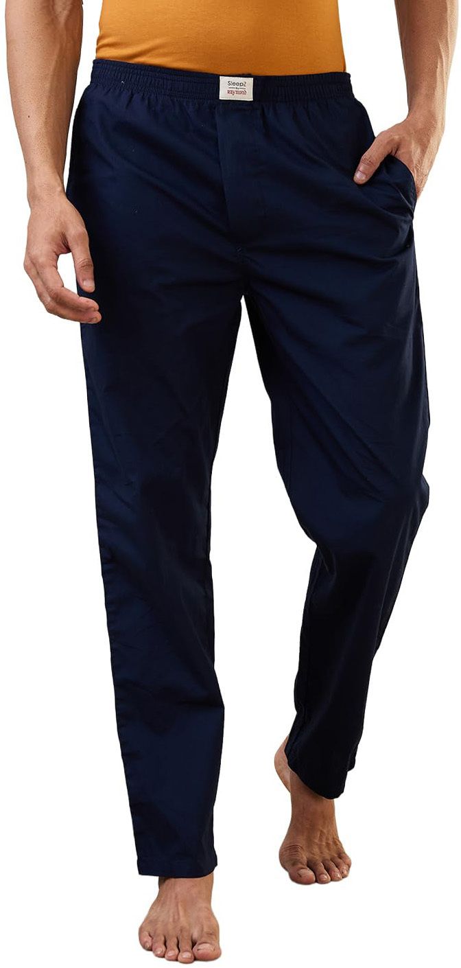 sleepz by raymond Relax Fit, Woven fabric, Lounge Pants Men Pyjama-picture-19
