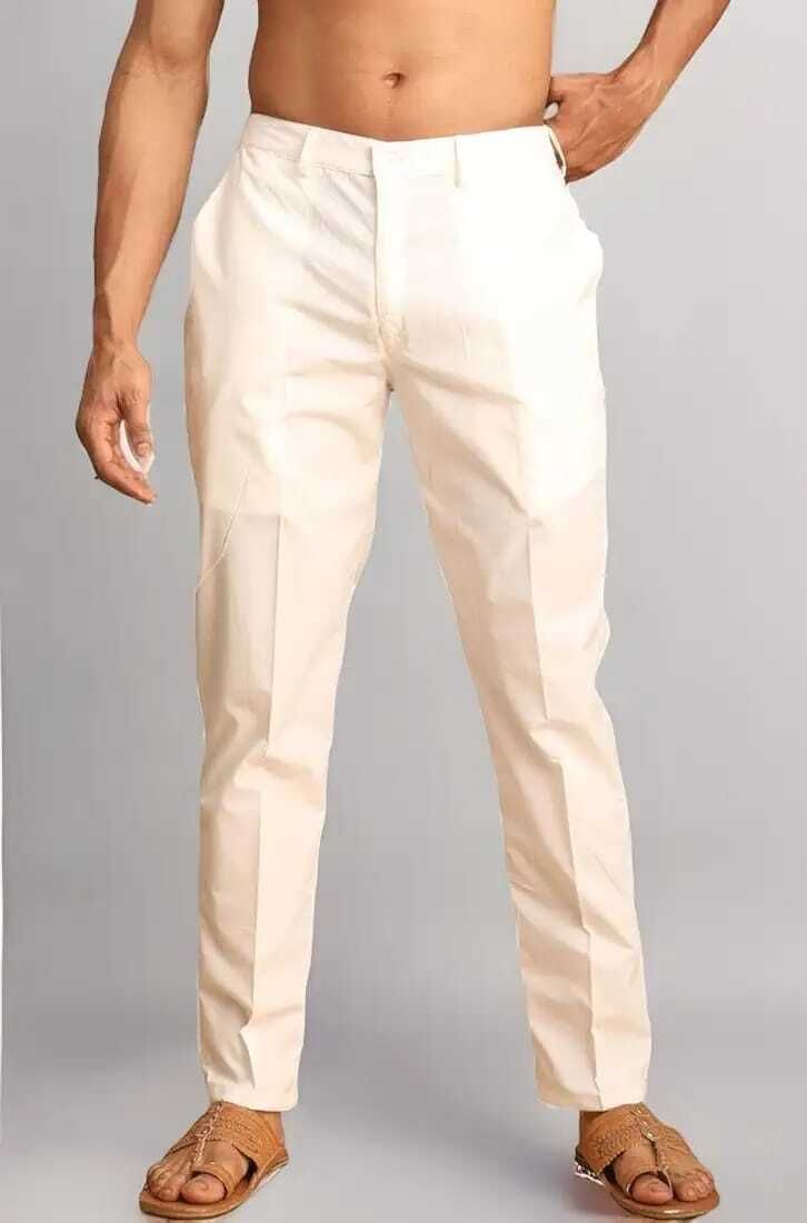 yuvraj Men’s Solid White Stretchable Pajama Men Pyjama-picture-19
