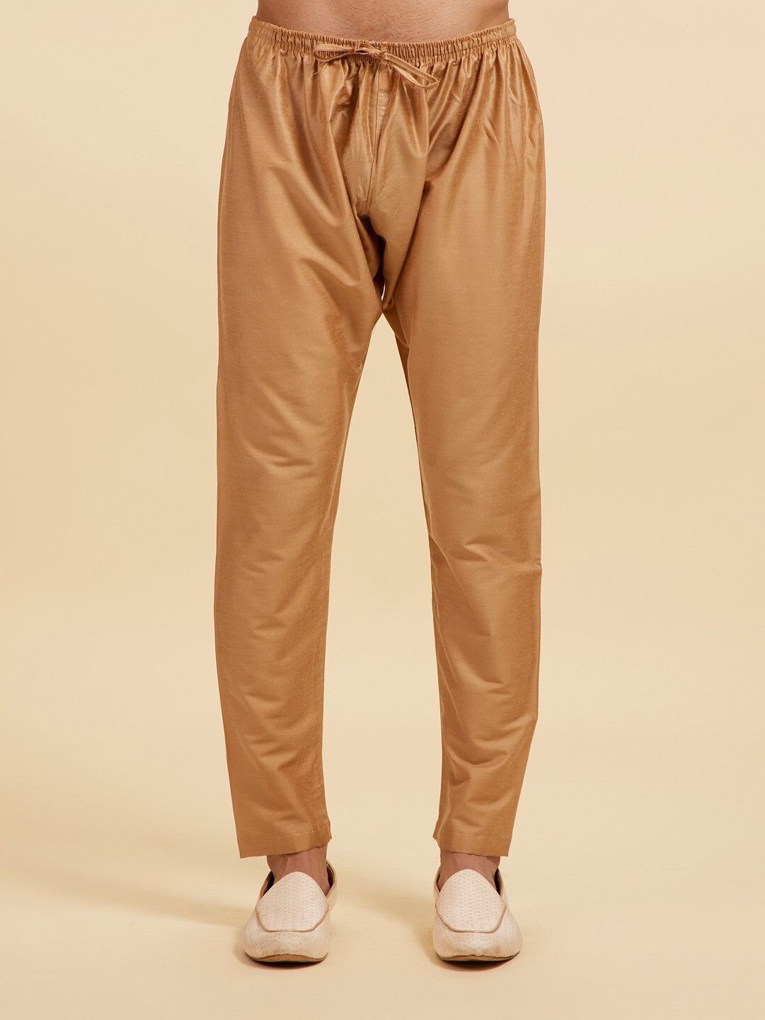 diwas by manyavar Men's Art Silk Solid Pyjama (1pc) | Men Pyjama-picture-10