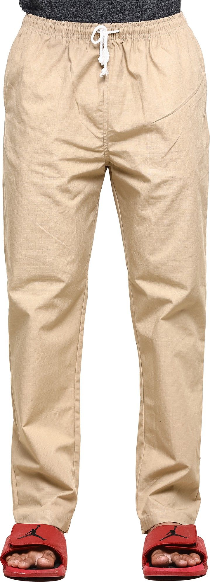 twist99 Men's Linen Lounge Bottom Plus Size Pant Pyjamas for Men Sleepwear Regular Fit Casual Trousers | Night Lounge Leisure Wear Bottom Pants for Lower Pyjama (Beige Linen , S / 28-30) Men Pyjama-picture-18