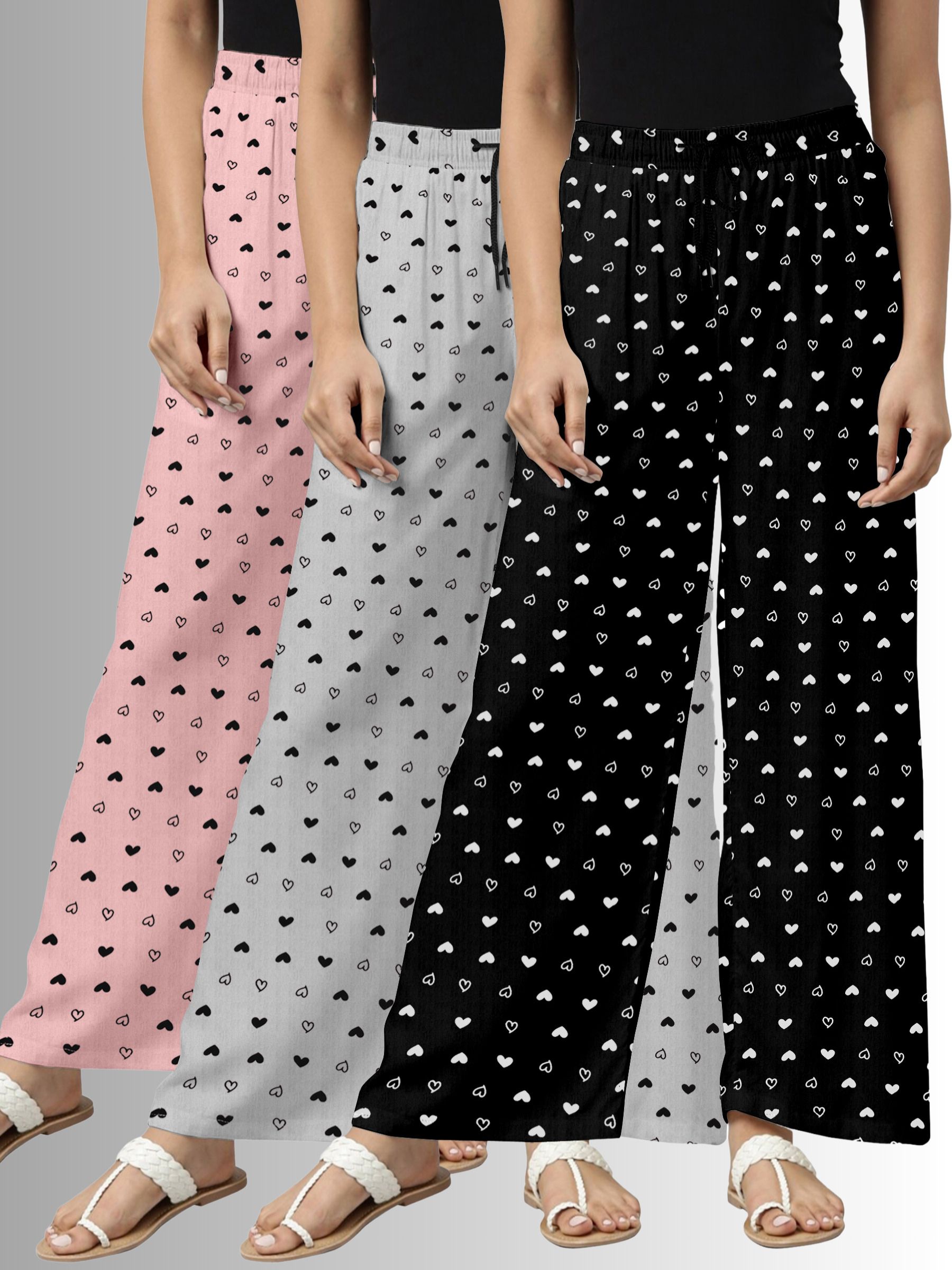 nivafashion Pack of 3 Women Pyjama-picture-12