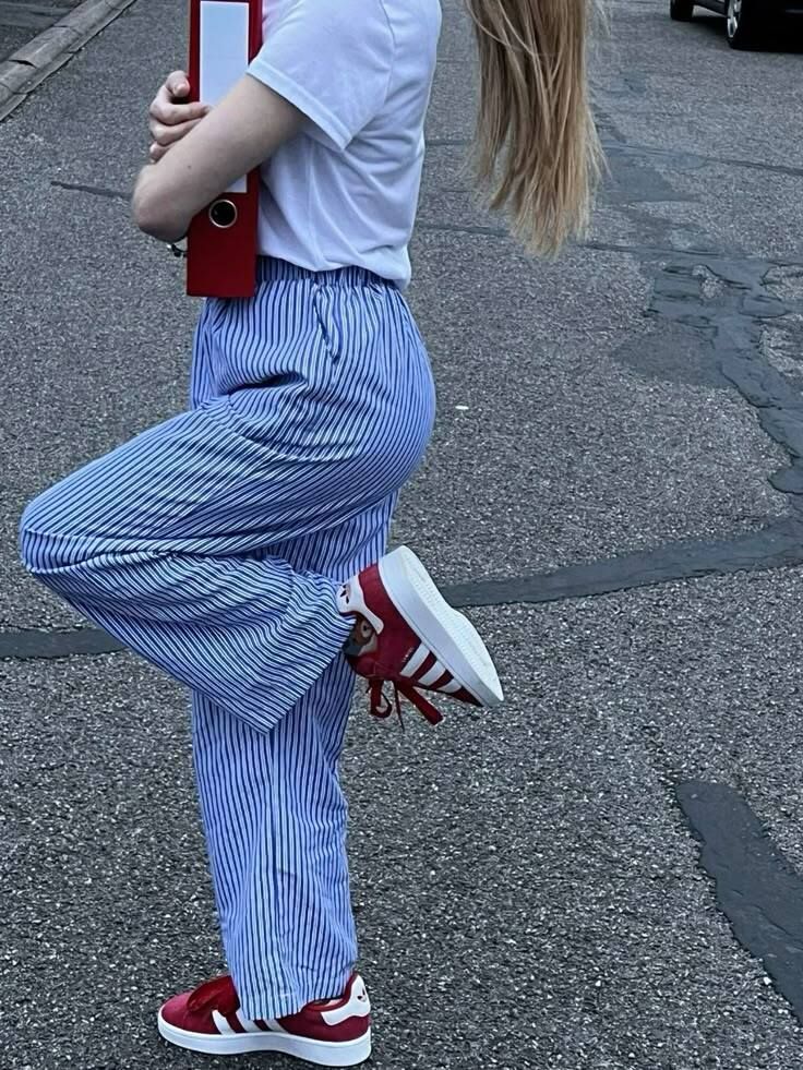 COTTON STRIPED PAJAMA FOR WOMEN Women Pyjama-image-1