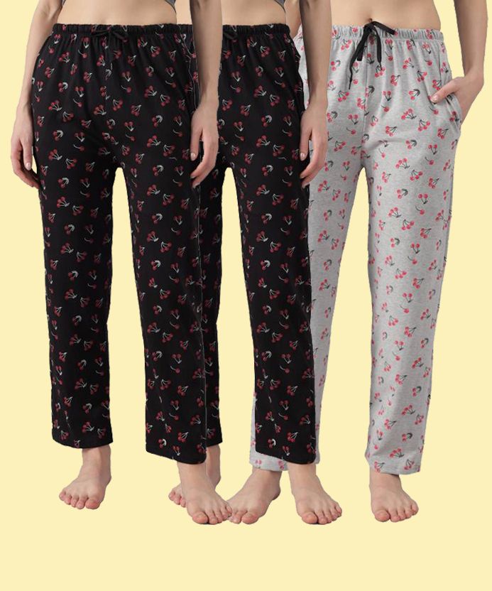 anixa Pack of 3 Women Pyjama-picture-31