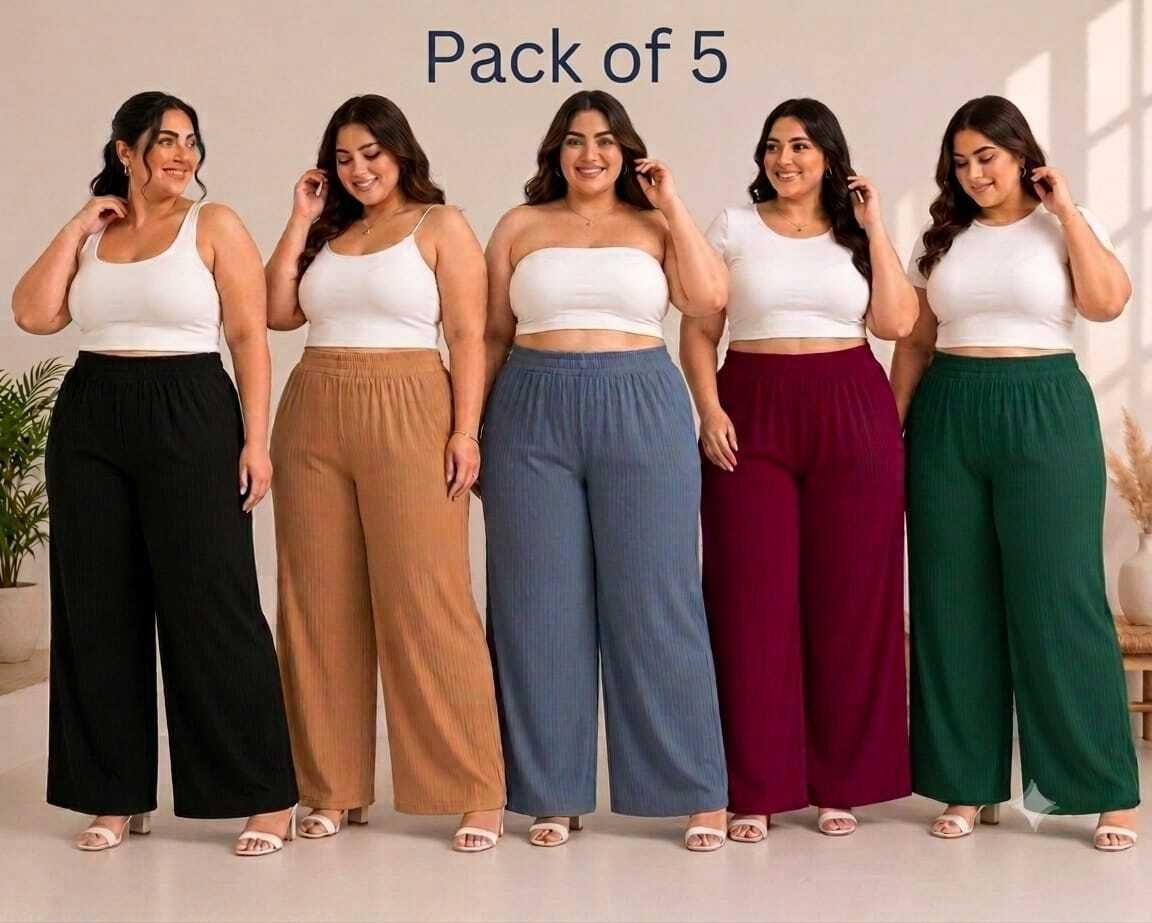 umaima textiles Pack of 5 Women Pyjama-picture-47