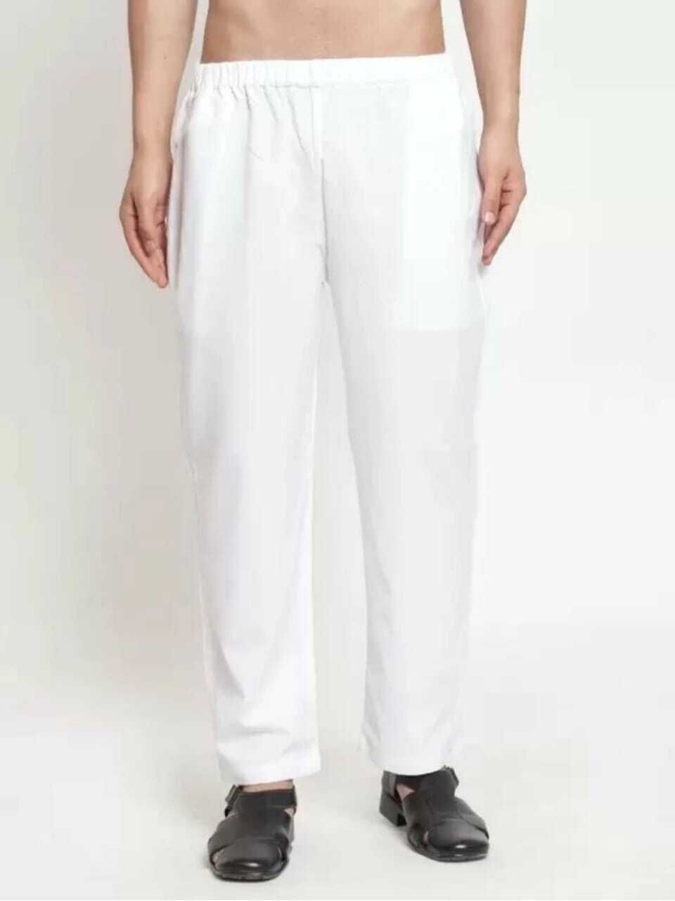Avinzo White cotton pyjama Men Pyjama-picture-10
