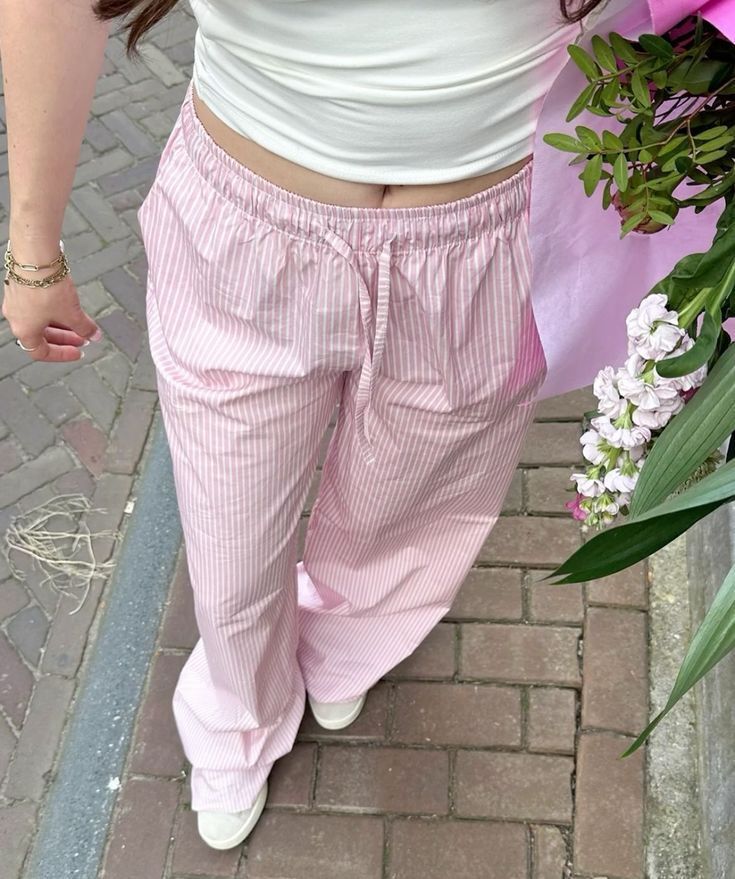 COTTON STRIPED PAJAMA FOR WOMEN Women Pyjama-image-8