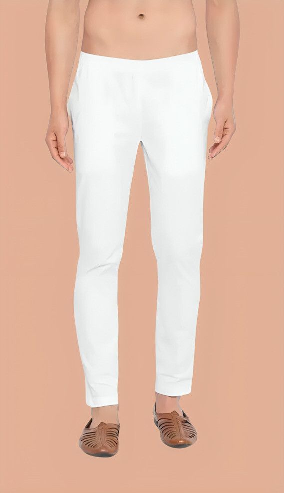 seawind White Cotton Men Pyjama-picture-20