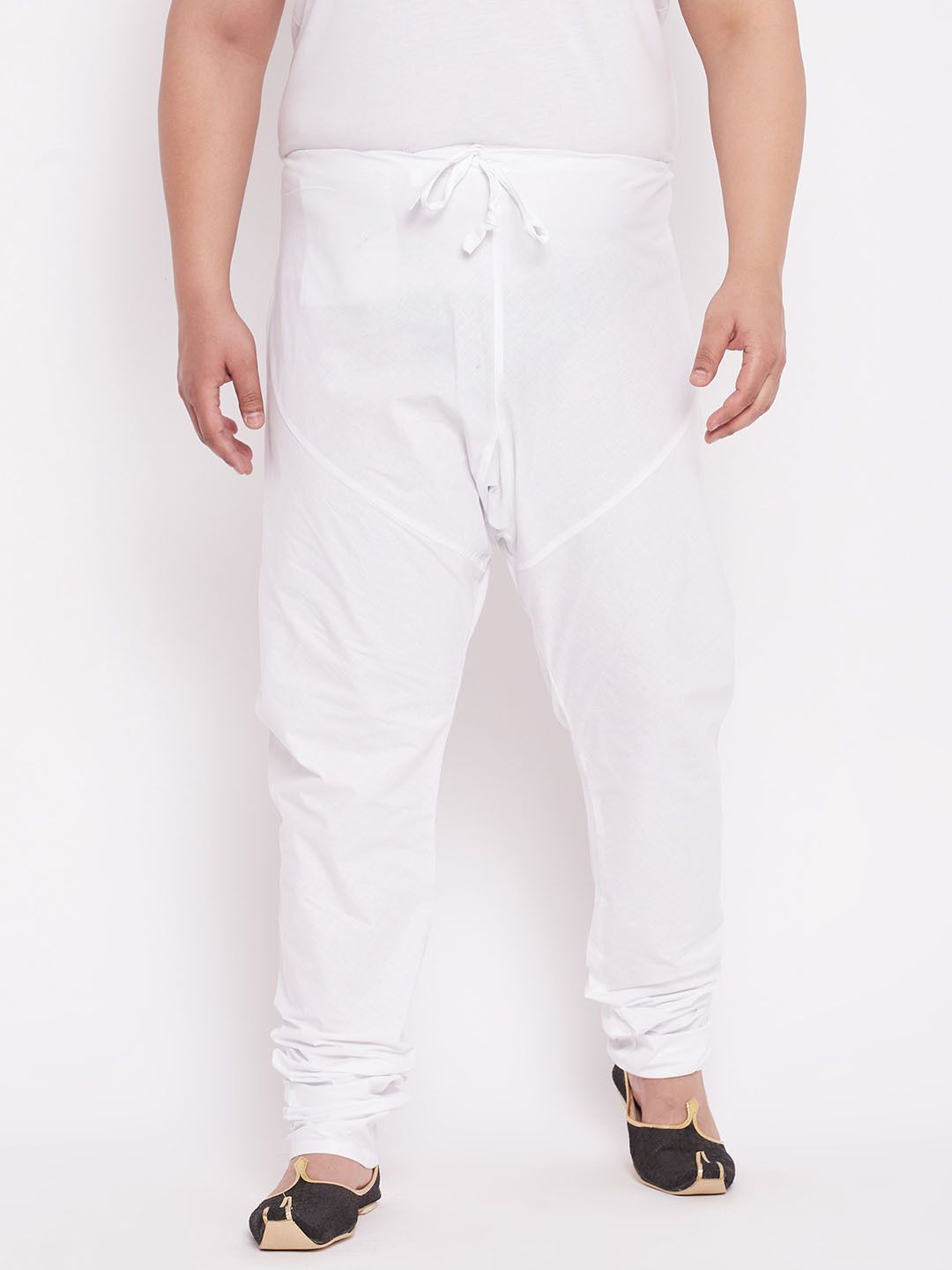 Vastramay Plus Men's White Cotton Pyjama Men Pyjama-picture-19