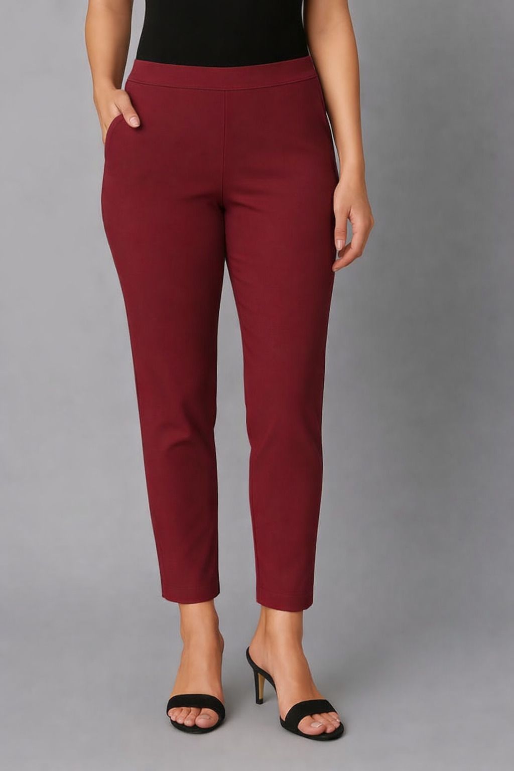 Solid Cotton Women Harem Pants