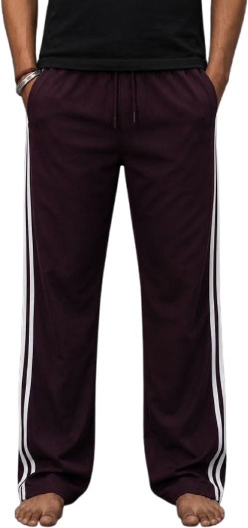 prfab Midnight Stripe Flow Relaxed Fit Athleisure Track Pants for Everyday Wear Men Pyjama-picture-18