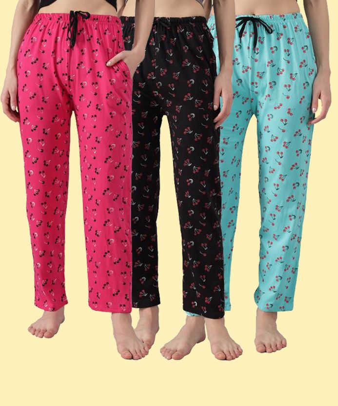 anixa Pack of 3 Women Pyjama-picture-25