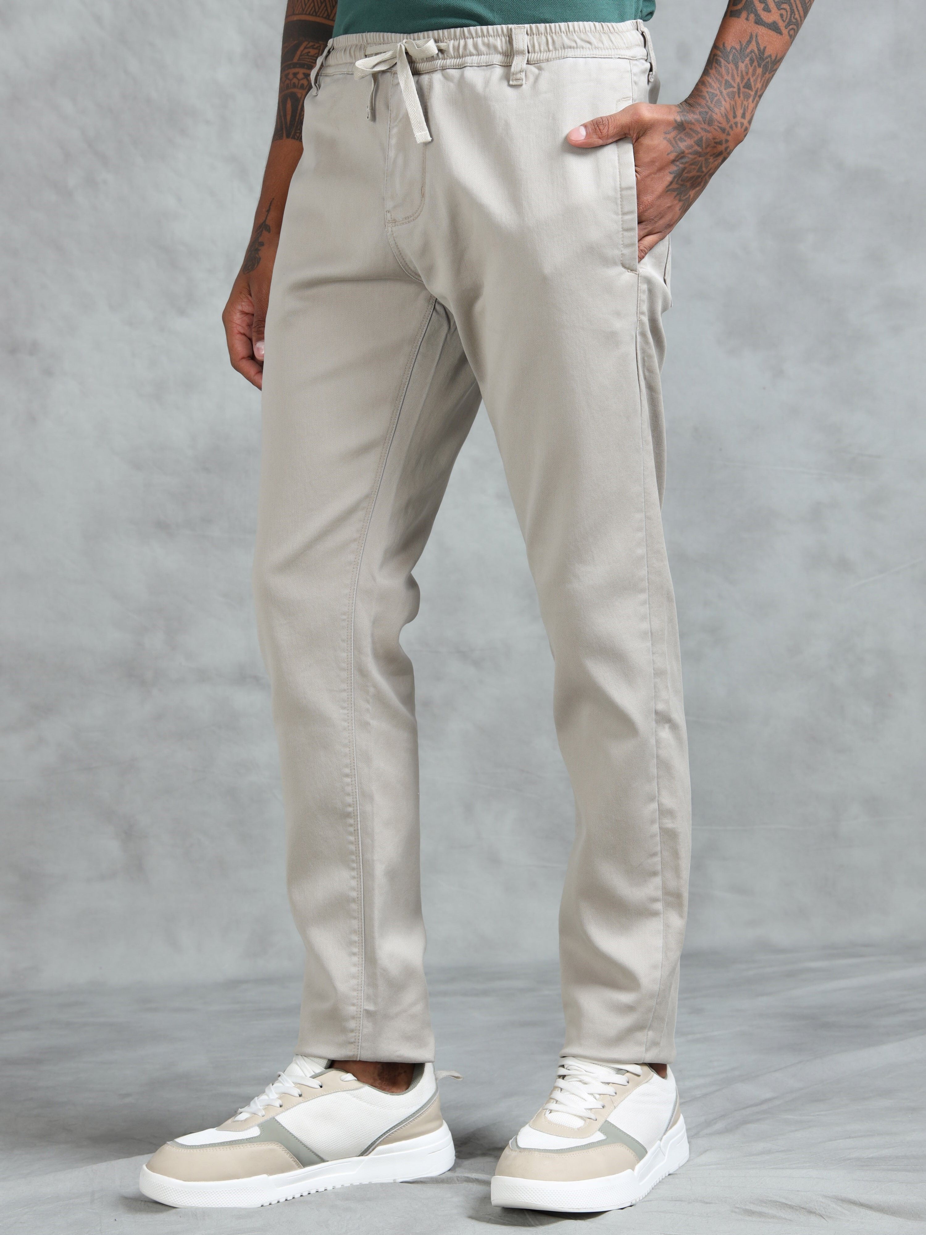 beevee Regular Fit Cotton Lycra Solid Pyjama Men Pyjama-picture-17
