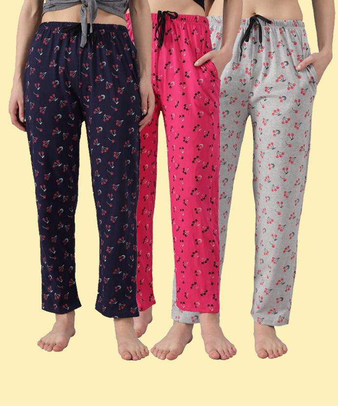 anixa Pack of 3 Women Pyjama-picture-39