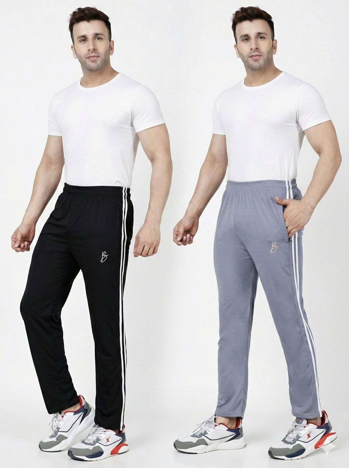 black cool Pack of 2 Men Pyjama-picture-19