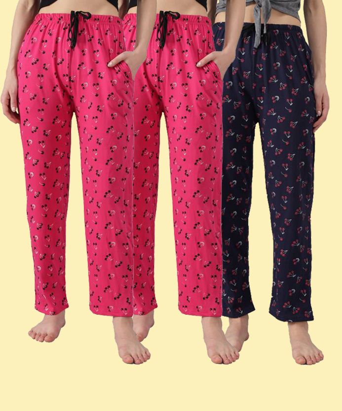 anixa Pack of 3 Women Pyjama-picture-15