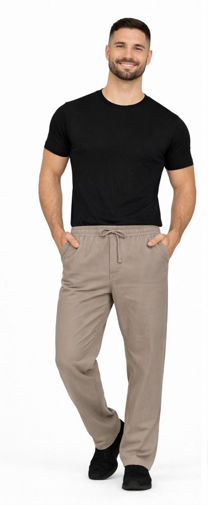 cartoutfit Men's Premium Cotton-Linen Payjama , Soft, Tailored-Comfort | Size - 32 Men Pyjama-picture-30