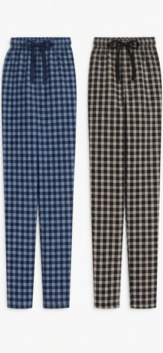 sadh pyjamad Pack of 2 Men Pyjama-picture-27