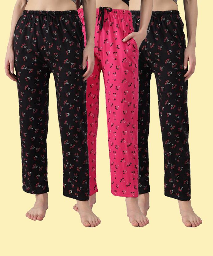 fit n fame Pack of 3 Women Pyjama-picture-18