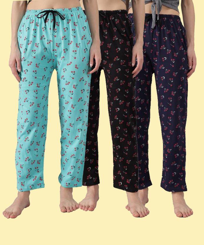 anixa Pack of 3 Women Pyjama-picture-34