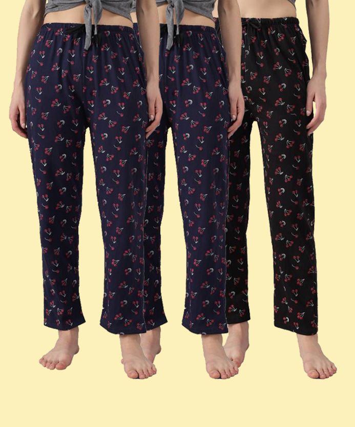 anixa Pack of 3 Women Pyjama-picture-13