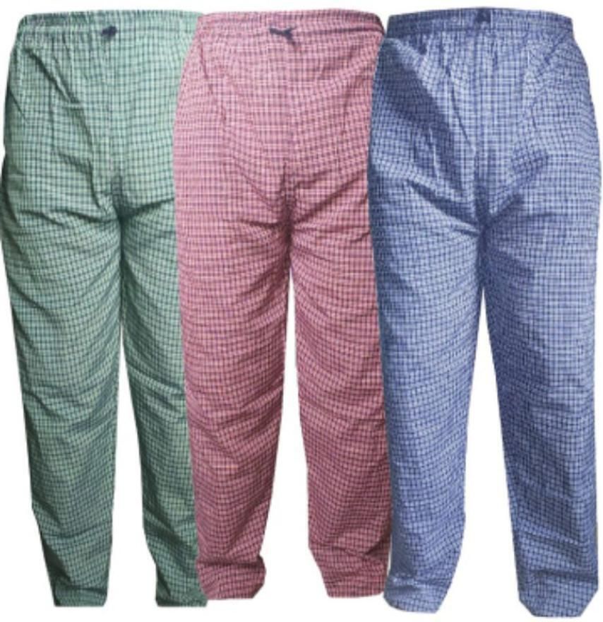 finefashion Pack of 3 Pyjama for Night Wear, Relaxation and Sleepwear Men Pyjama-picture-25