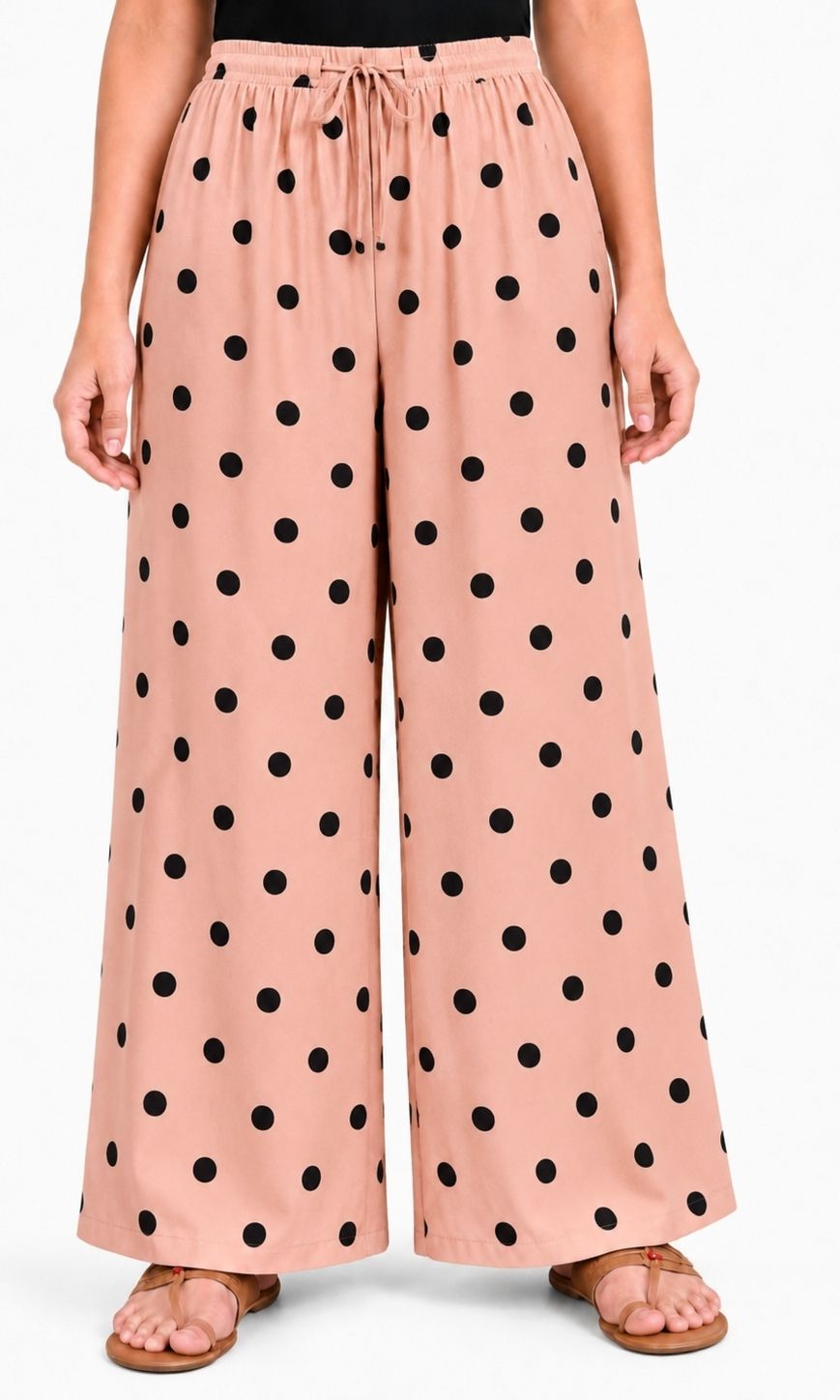 Women plazoo with right side pocket Women Pyjama-image-1