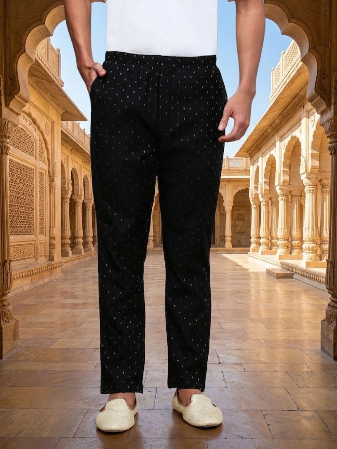 white heart Men Pyjama-picture-35