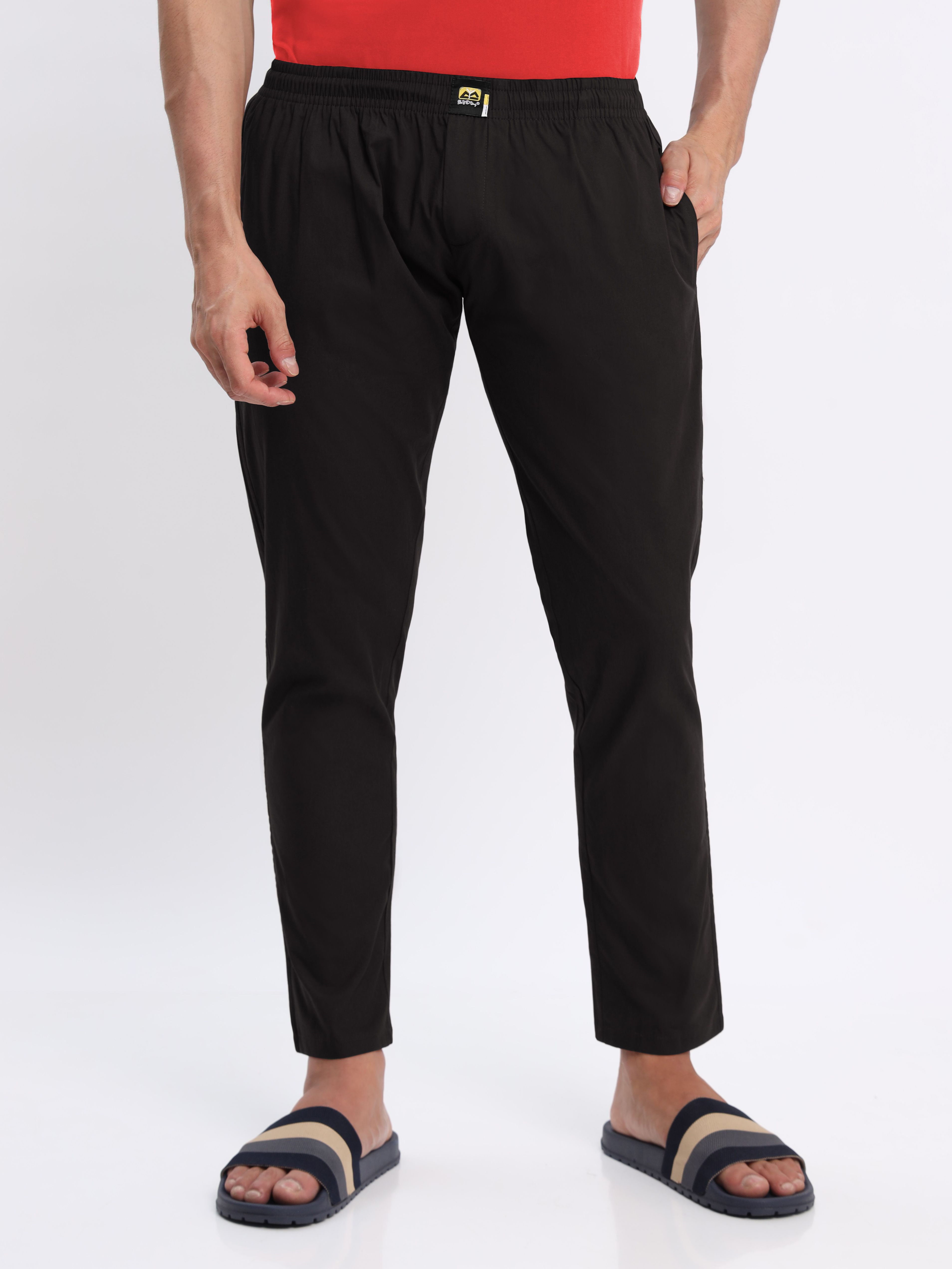 beyoung Black Pyjama for Men Men Pyjama-picture-40
