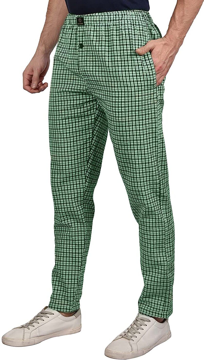 blue cotton pajama Men Pyjama