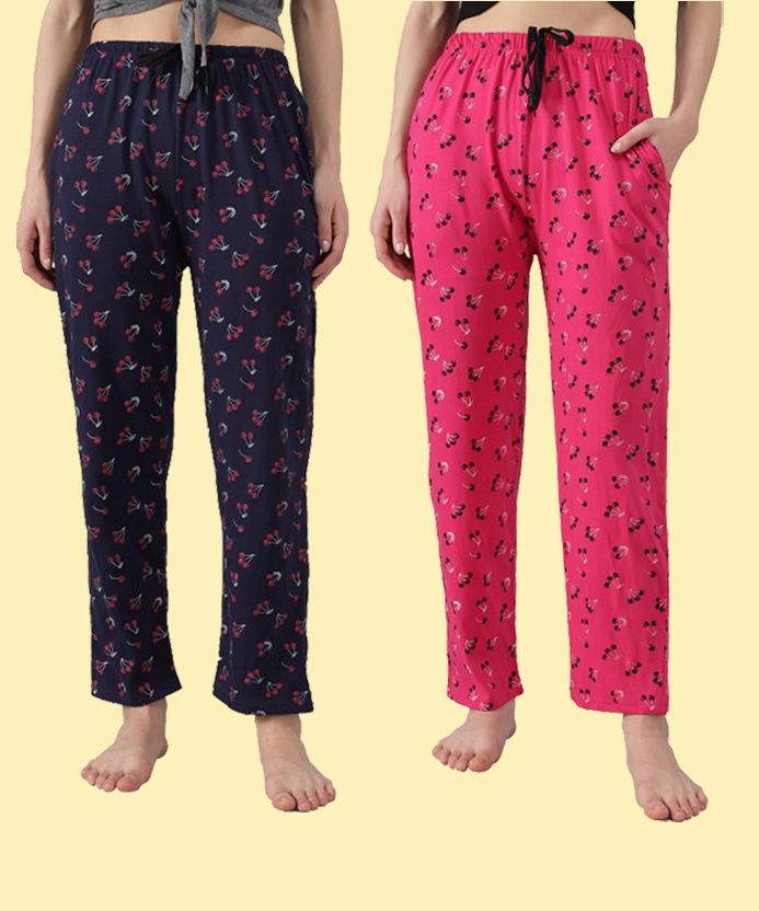 trendy world Pack of 2 Women Pyjama-picture-36