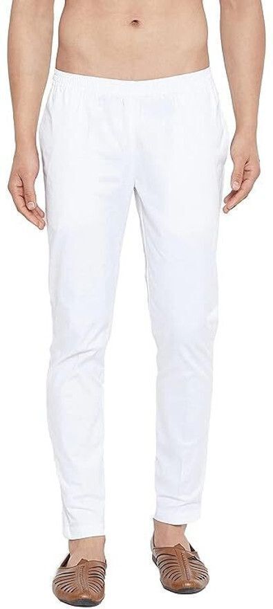 decentifie cotton White Men Pyjama-picture-47