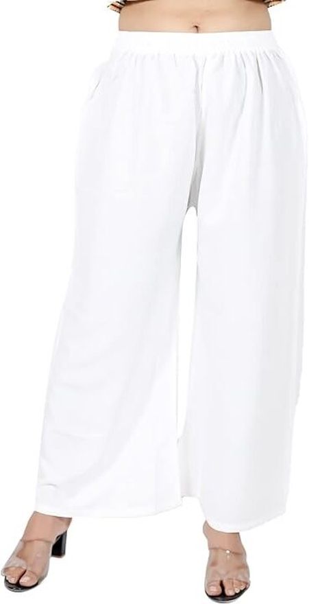White plain Women Pyjama