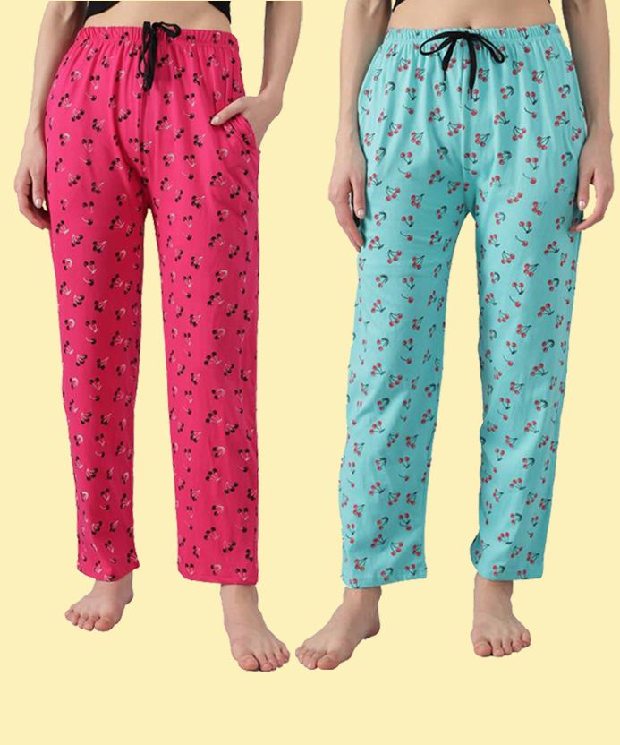 trendy world Pack of 2 Women Pyjama-picture-37