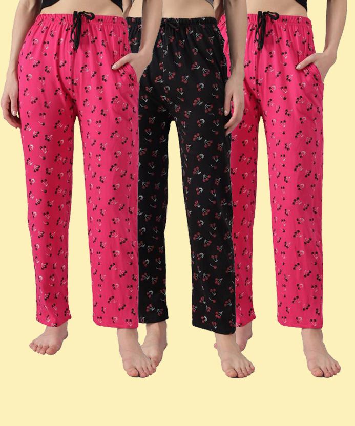 anixa Pack of 3 Women Pyjama-picture-49