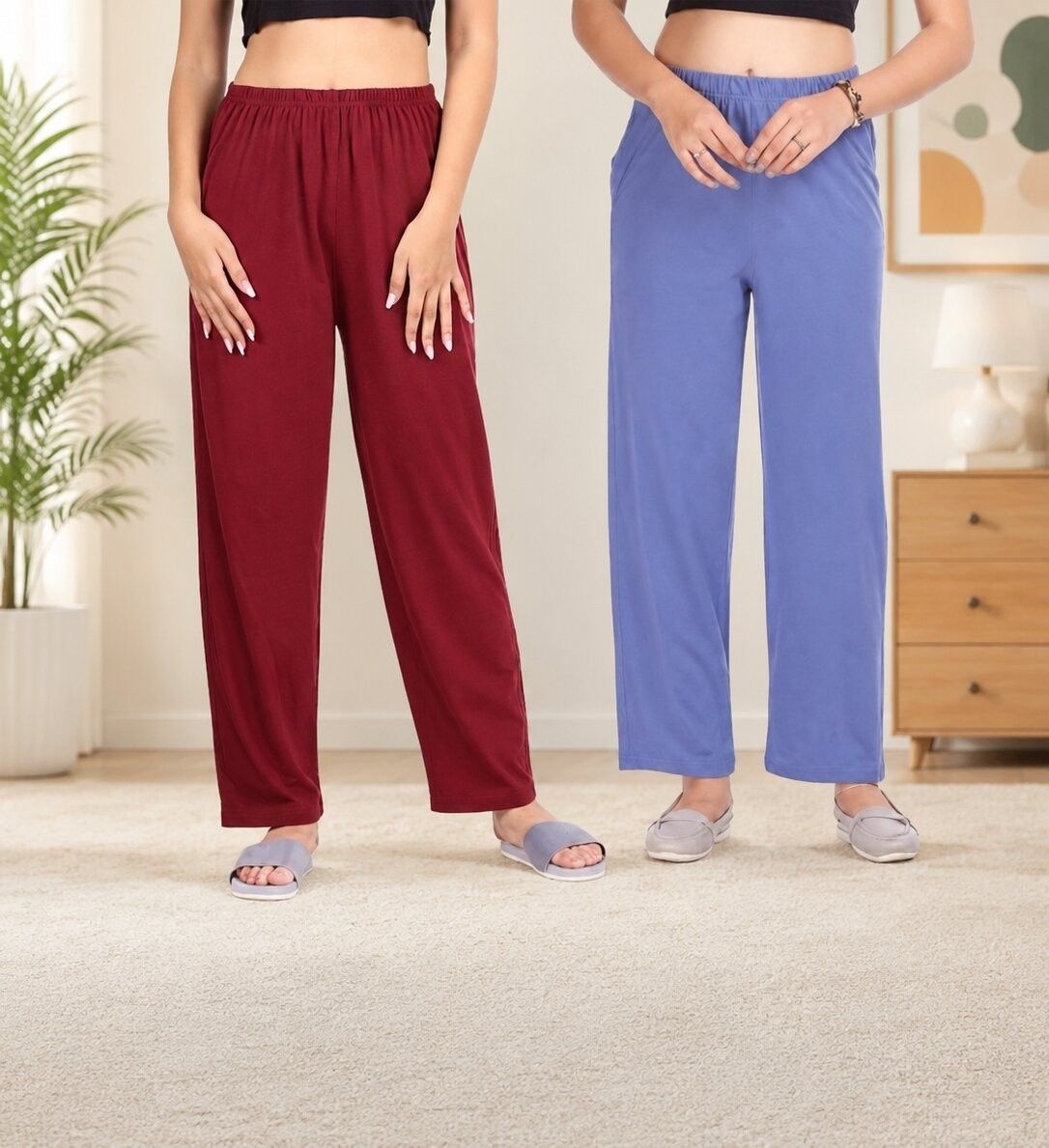 e-max Pack of 2 Women Pyjama-picture-3