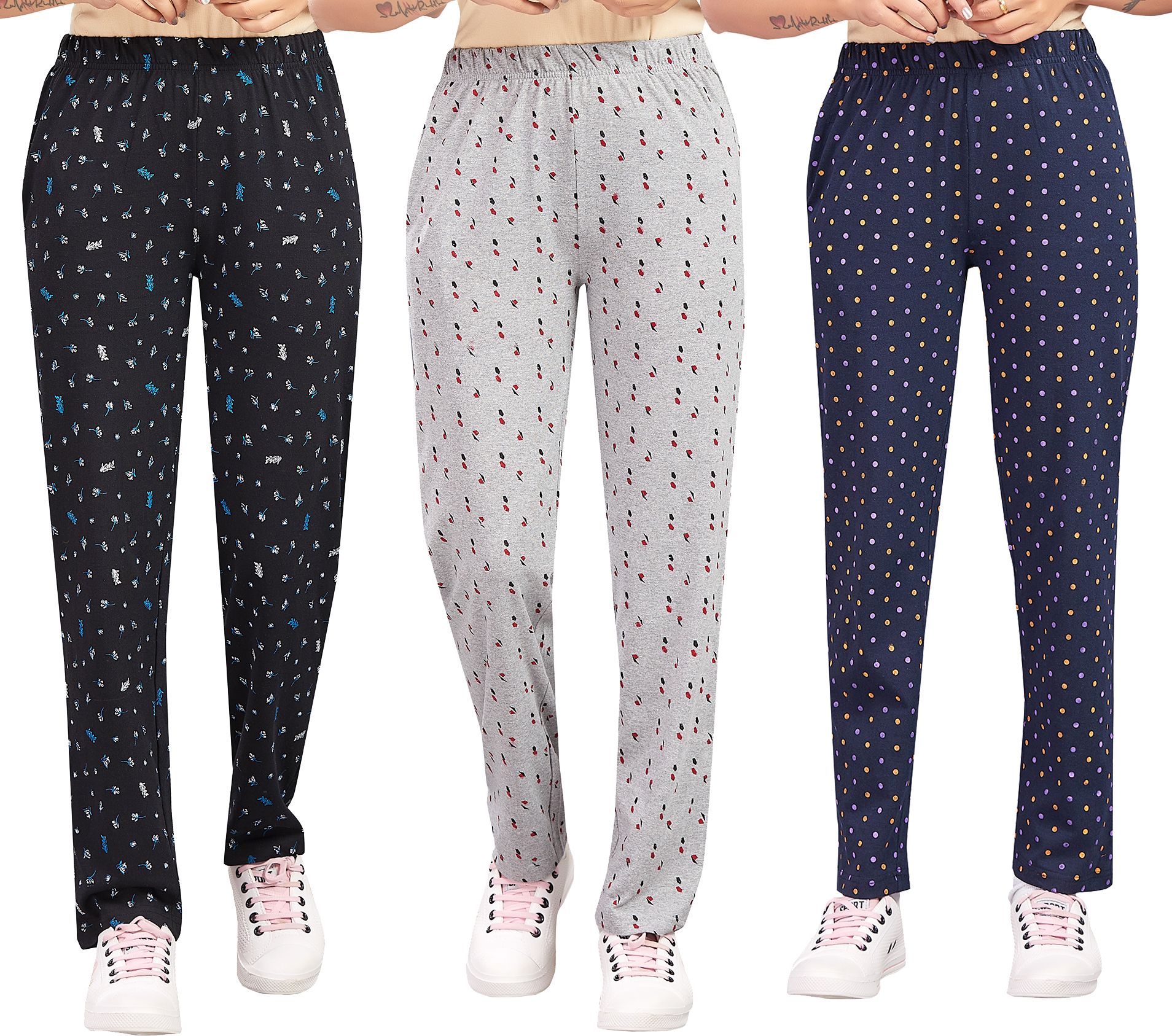 Pack of 3 Trackpant Women Pyjama